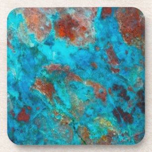 Posavasos Shattuckita azul