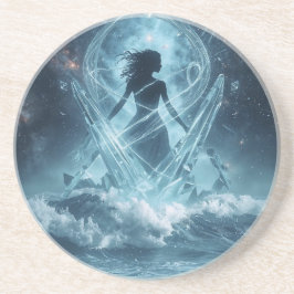 Posavasos She Who Rises from the Crystal Sea