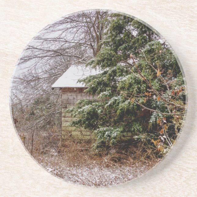 Posavasos Shed Abandonado (Frente)