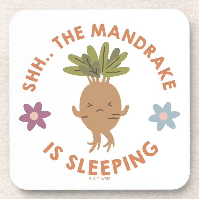 Posavasos Shh. El Mandrake duerme (Frente)