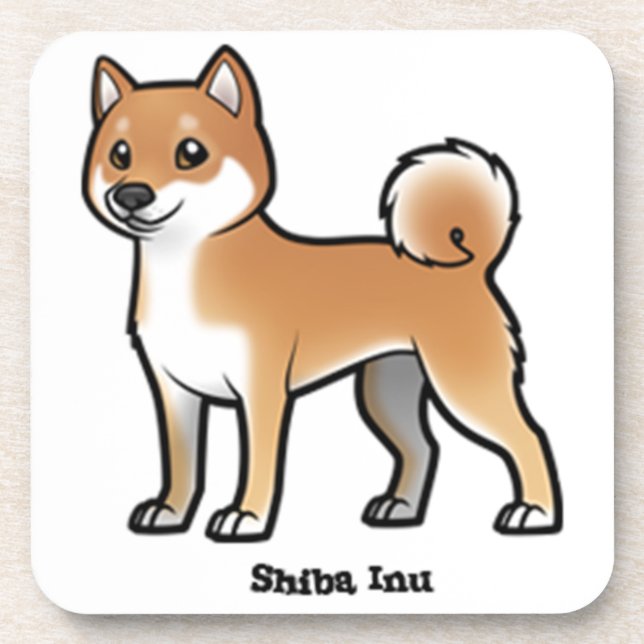 Posavasos shiba inu (Frente)