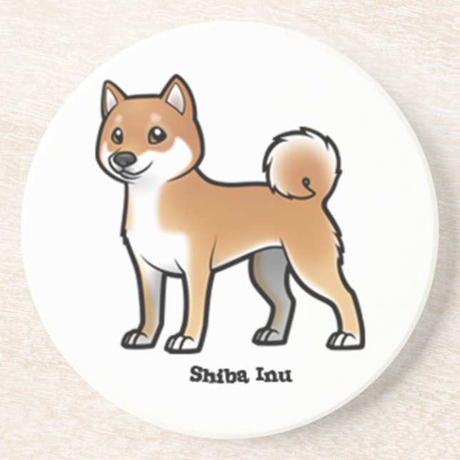 Posavasos shiba inu (Frente)