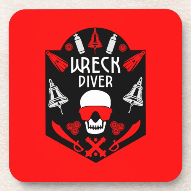 Posavasos Shipwreck Scuba Divers   (Frente)