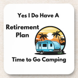 Posavasos Sí, tengo un plan de jubilación en un