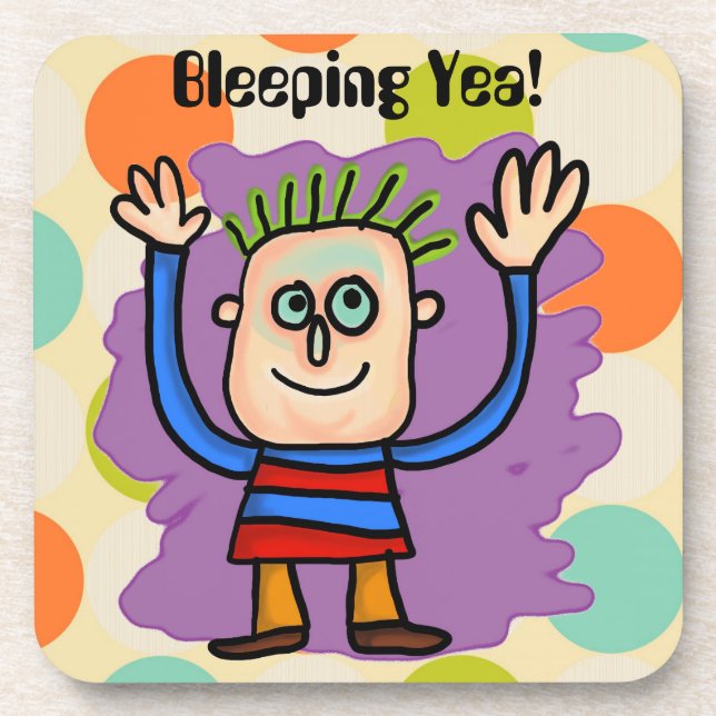 Posavasos ¡Siendo Durmiente! (Frente)