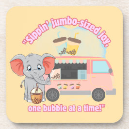 Posavasos Siendo una gran alegría, una burbuja a la vez