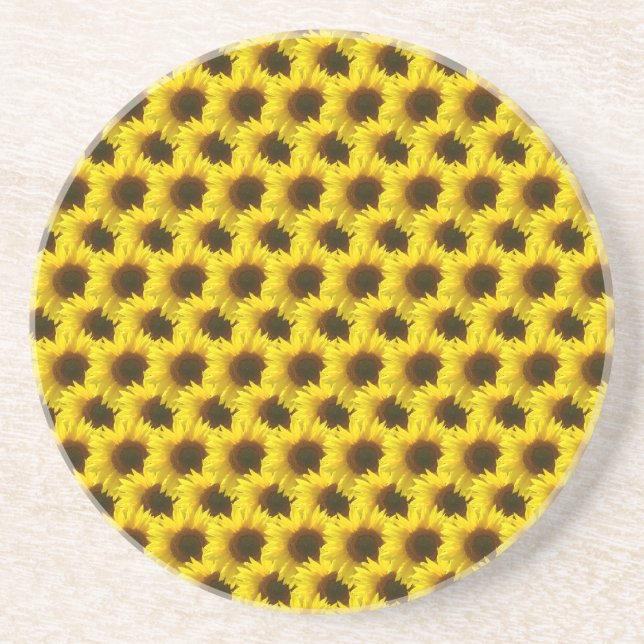 Posavasos ¿Siervos? Fun Sandstone Sunflower (Frente)