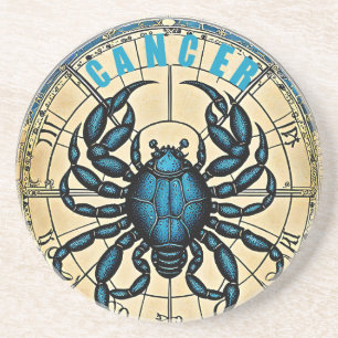 Posavasos Signo de astrología de cáncer