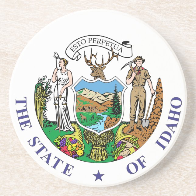 Posavasos Signo de Idaho (Frente)