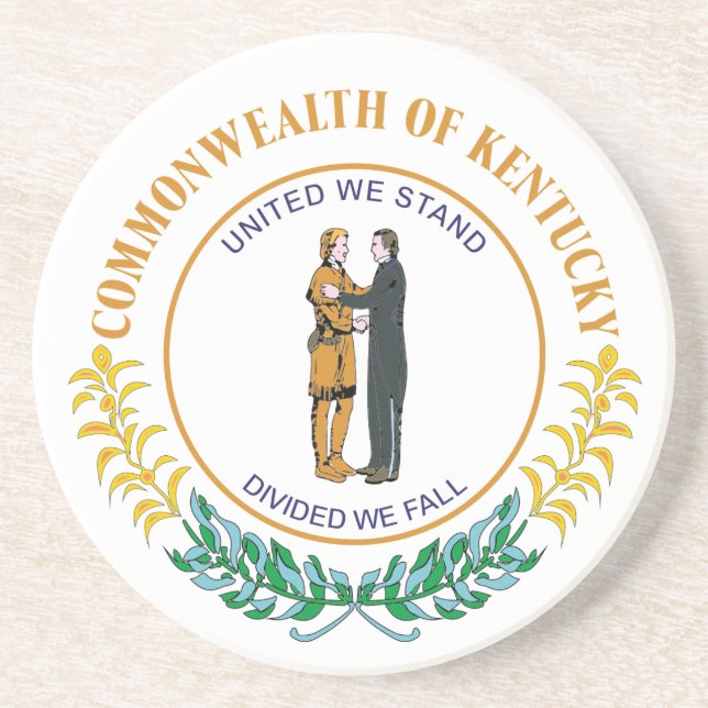 Posavasos Signo de Kentucky (Frente)