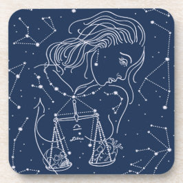 Posavasos Signo de Libra zodiac