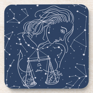 Posavasos Signo de Libra zodiac