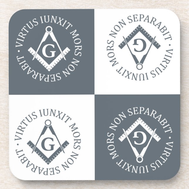 Posavasos Signo de masonería (Frente)