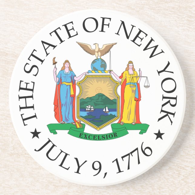 Posavasos Signo de Nueva York (Frente)