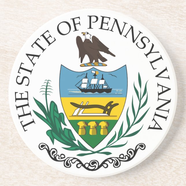 Posavasos Signo de Pennsylvania (Frente)