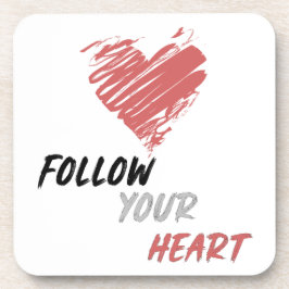 Posavasos Sigue tu corazón