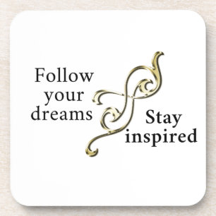 Posavasos Sigue tus sueños - Pulsera Inspiradora para Da
