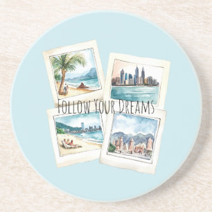 Posavasos Sigue tus Sueños Viajes por el Mundo París