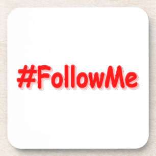 Posavasos "Sígueme" Diseño Cuto. ¡Hazte con una en Zazzle
