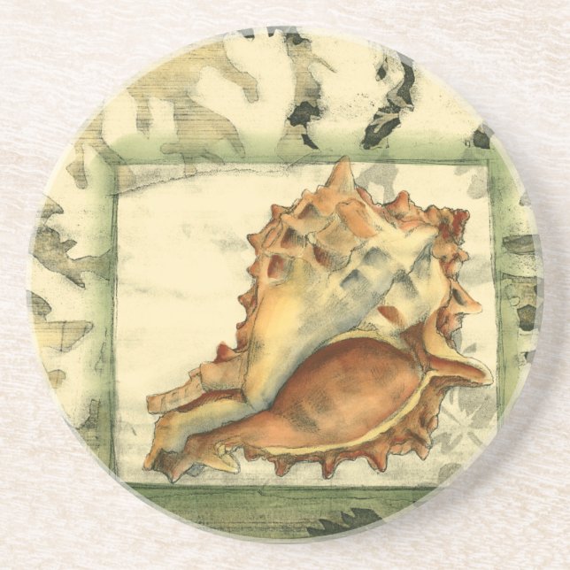 Posavasos Silhouette Conch Shell (Frente)