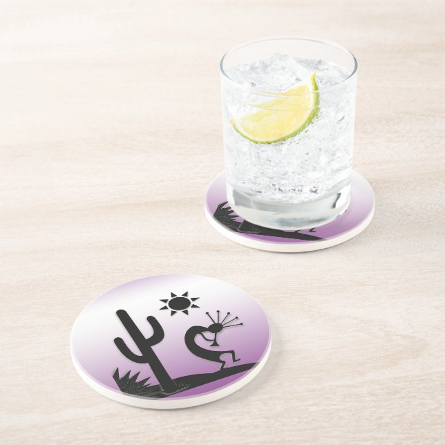 Posavasos Silhouette Kokopelli (Lado)