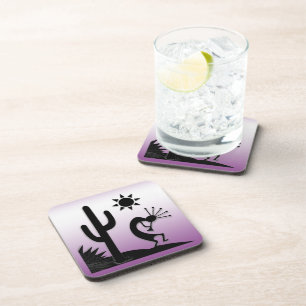 Posavasos Silhouette Kokopelli