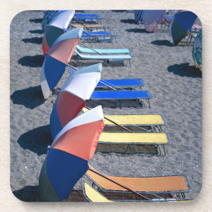 Posavasos Sillas vacantes en la playa
