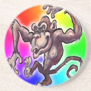 Posavasos Silly Monkey