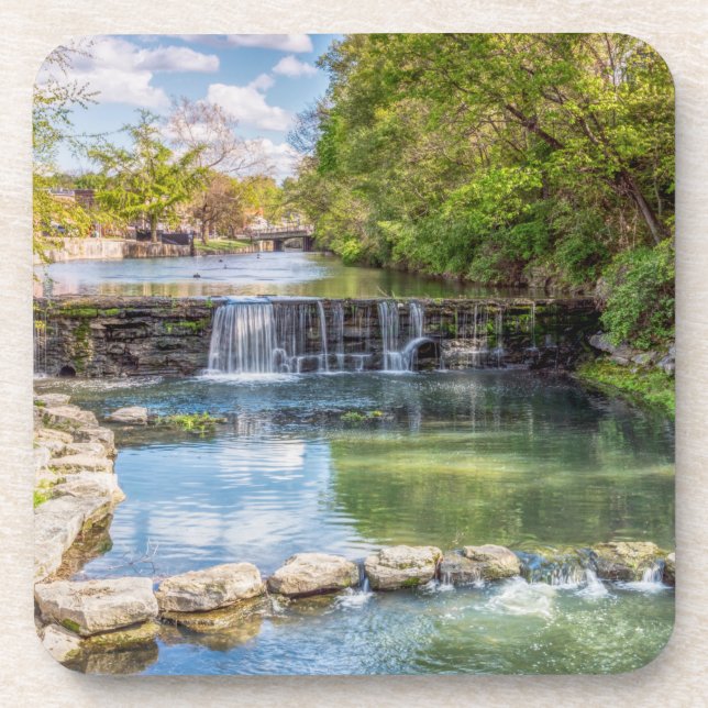 Posavasos Siloam Springs Sager Creek Waterfall Coaster Set (Frente)