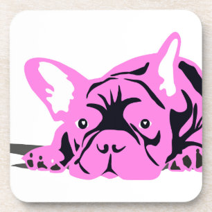 Posavasos Silueta de Bulldog Francés