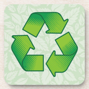 Posavasos Símbolo de reciclaje