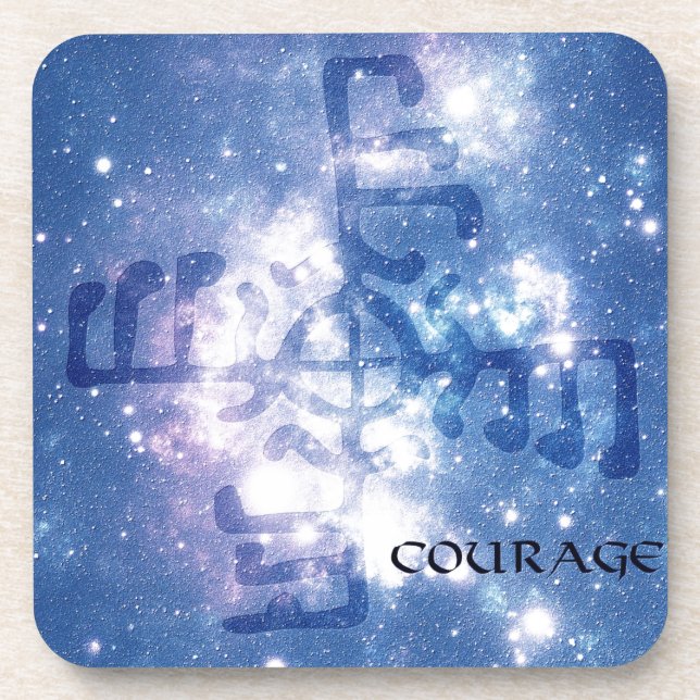 Posavasos Símbolo de valor de Viking (Frente)