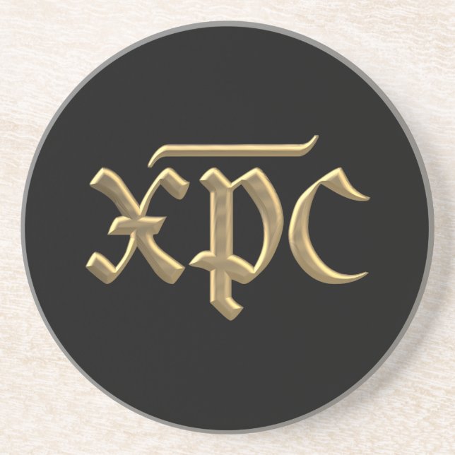 Posavasos Símbolo Golden "3-D" XPC (Frente)