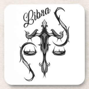 Posavasos Símbolo libra zodiac