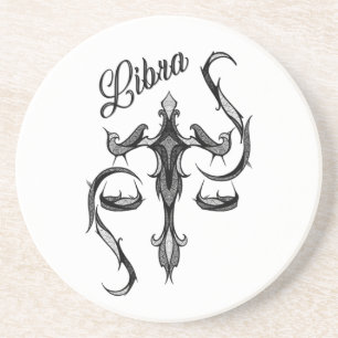 Posavasos Símbolo zodiacal de Libra