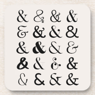 Posavasos Símbolos de Ampersand