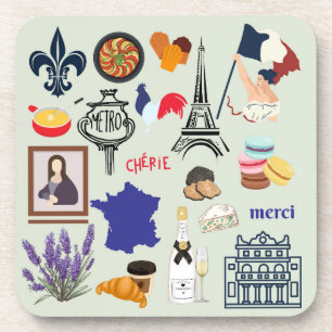 Posavasos Símbolos de Francia
