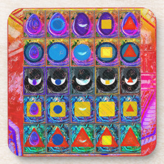 Posavasos Símbolos elementales Patrón Meditación Ayuda Tattv