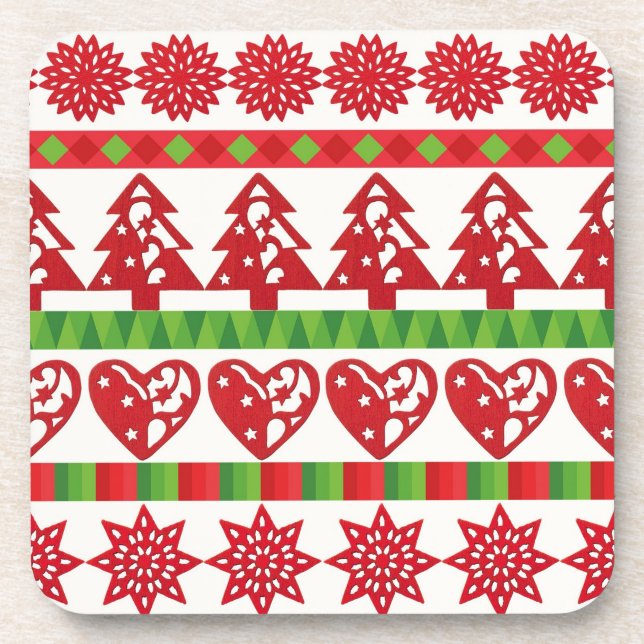 Posavasos Símbolos navidades (Frente)