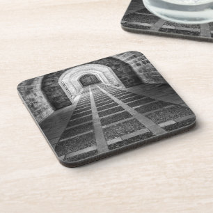 Posavasos Simetría en blanco y negro