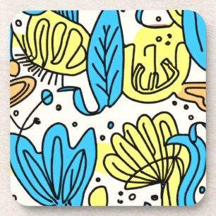 Posavasos Simple Ocean Patterns Art.