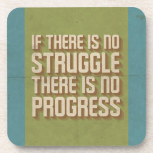 Posavasos Sin Lucha Sin Progreso Atractivos Motivadores
