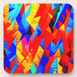 Posavasos Sinfonía de color abstracto