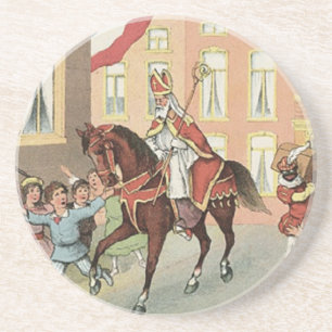 Posavasos Sinterklaas Dutch St. Nick Vintage
