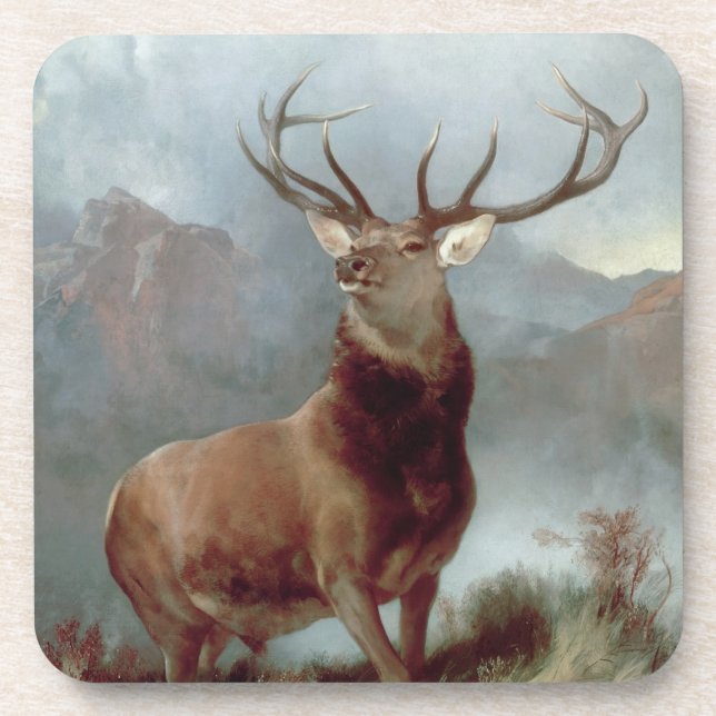Posavasos Sir Edwin Landseer | Monarca del Glen, 1851 (Frente)