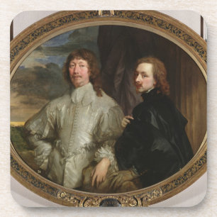 Posavasos Sir Endymion Porter (1587-1649) y el artista, C.