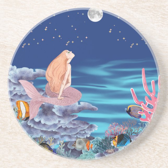 Posavasos sirena (Frente)