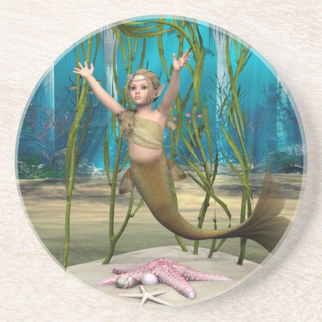 Posavasos Sirena Bebé (Frente)