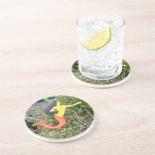 Posavasos sirena de cola roja