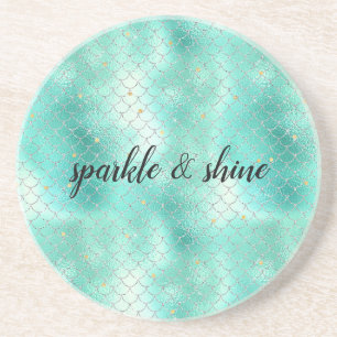 Posavasos Sirena de plata de la menta